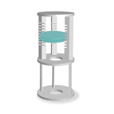 Siliciumcarbid wafer båd