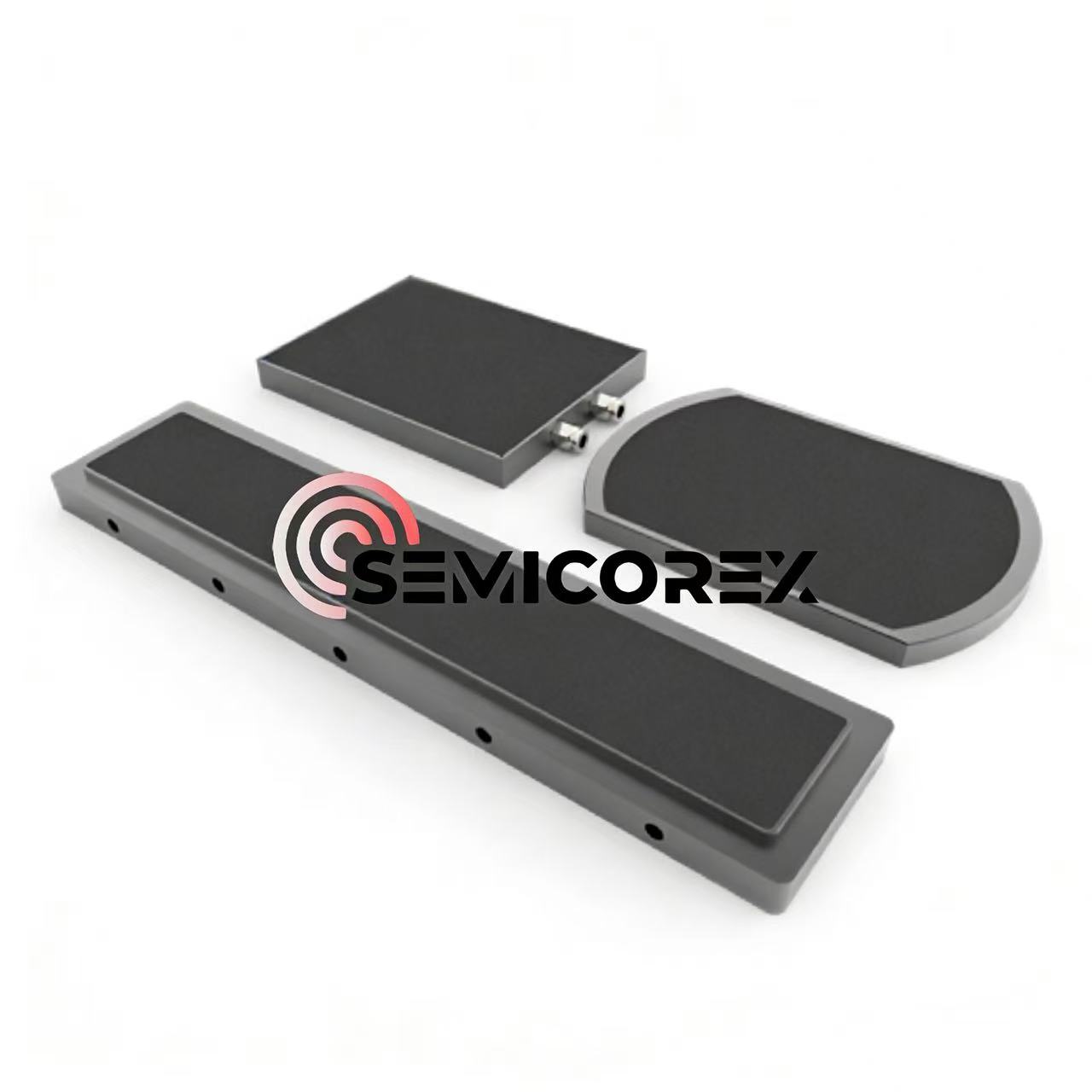 Sort alumina keramiske vakuumpatron