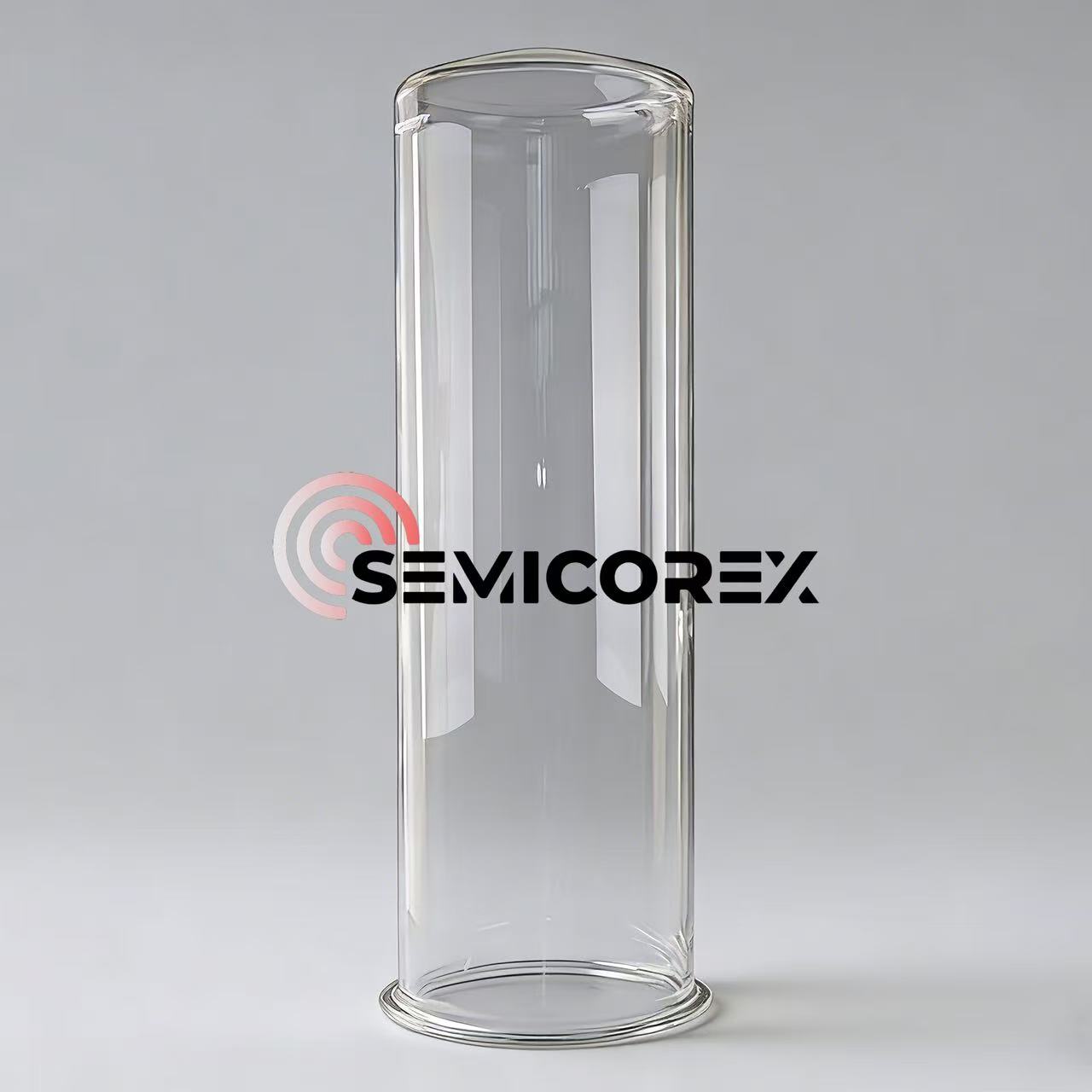 Smeltet kvarts ovnrør