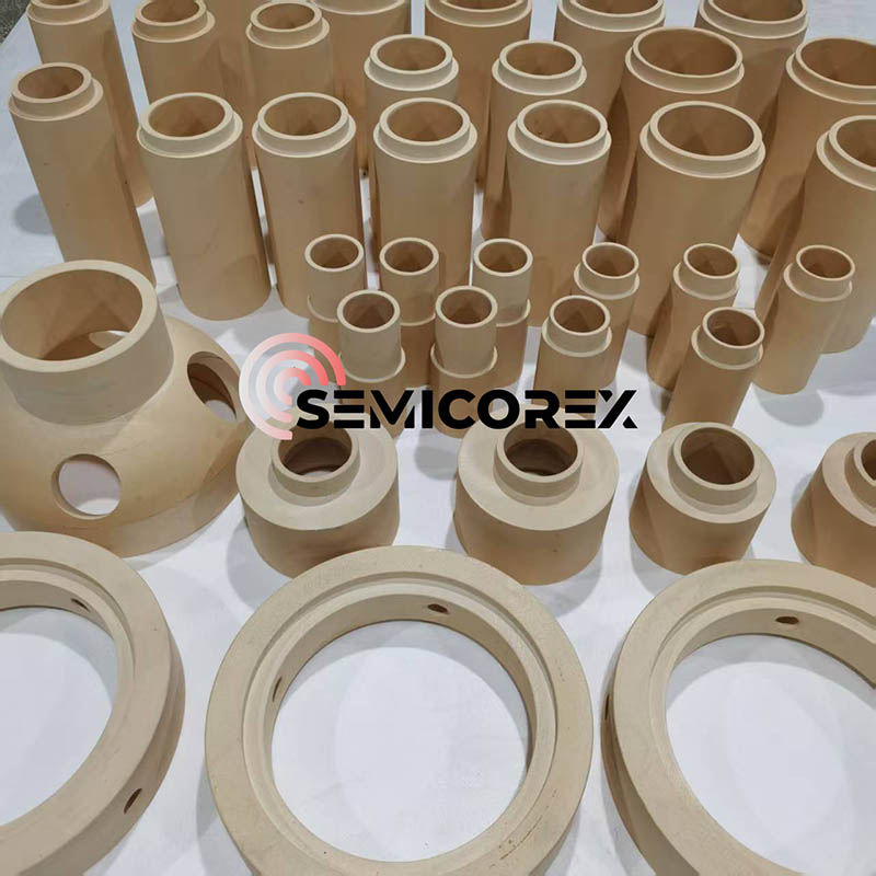 Sammensmeltede Zirconia dele